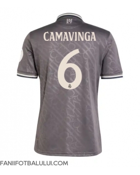 Real Madrid Eduardo Camavinga #6 Tricou Fotbal Replică 2024-25 Barbati Treilea